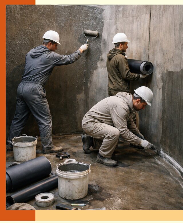 Гидроизоляция резервуара профессионально в Горном-Алтайске